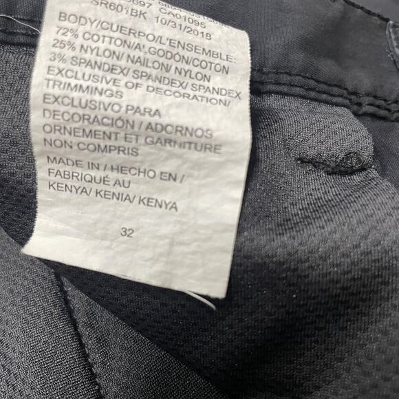 Dickies Shorts Mens 32 Black Temp-iQ Work Chino Utility Pocket Cooling Stretch - Picture 6 of 7